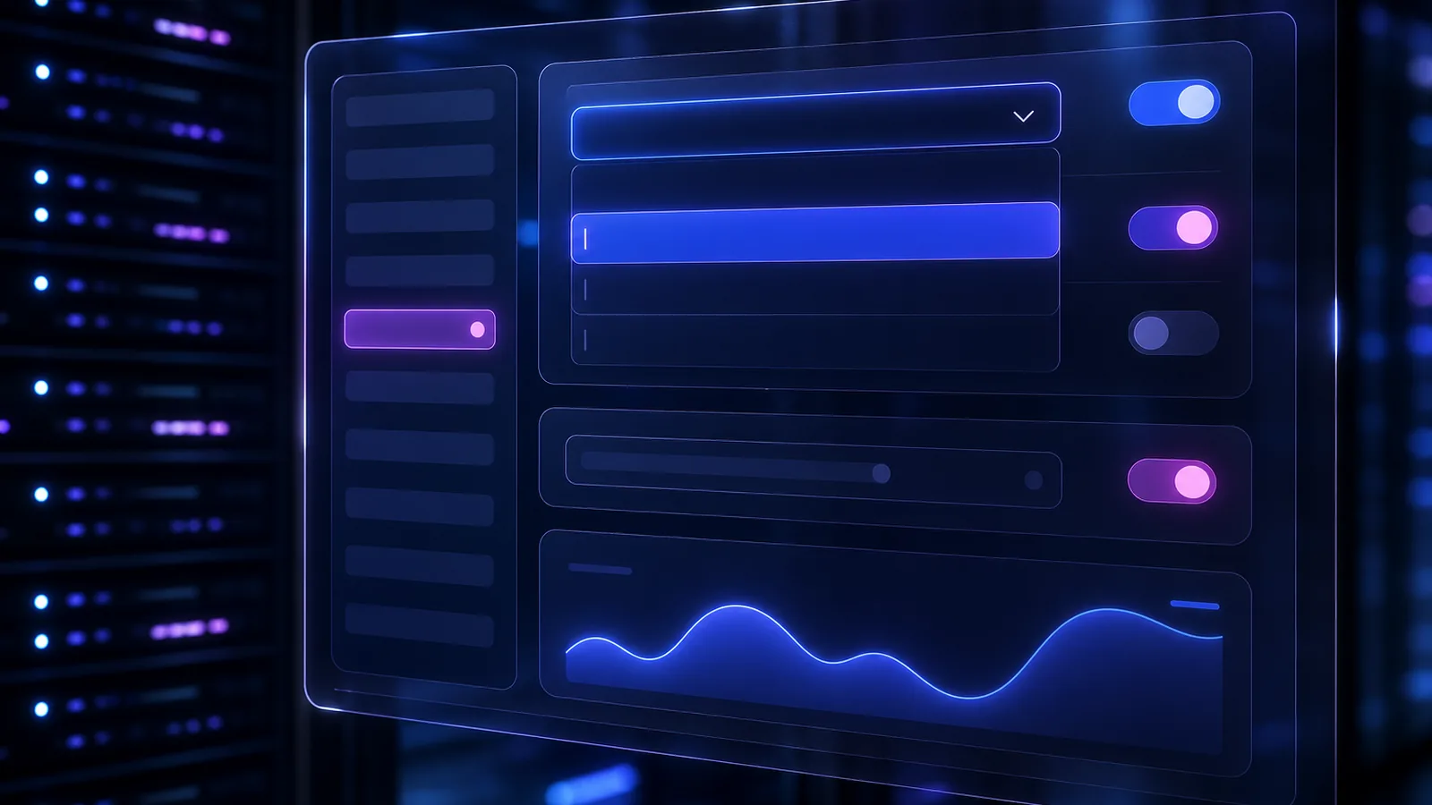 Interface d'administration d'hébergement permettant de changer la version de PHP en un clic